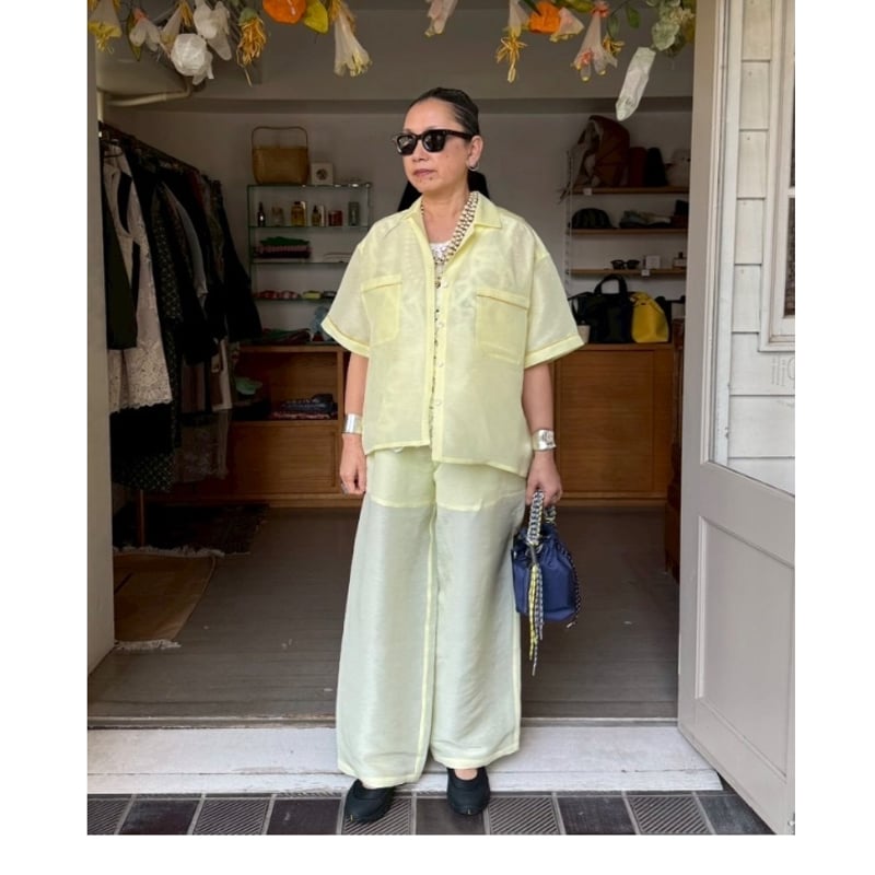 uryya / Linen  Silk  Lined  Pants | Pili ON LINE