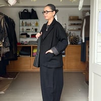 honnete / Short Coat Jacket（Black）