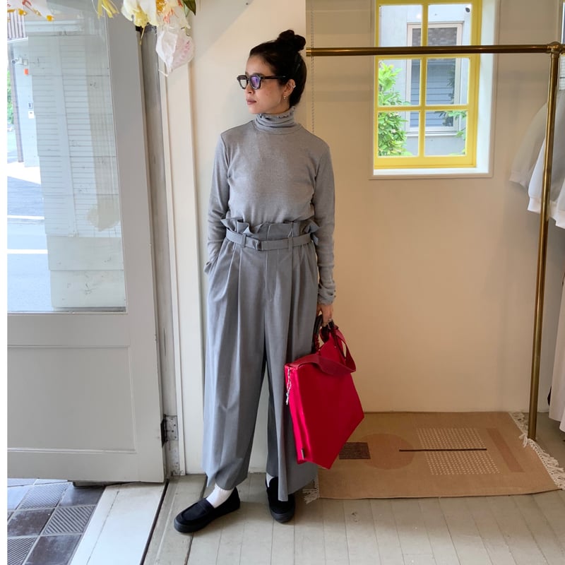 Harriss × Keiko Okamoto / ワイドパンツ | Pili ON LINE
