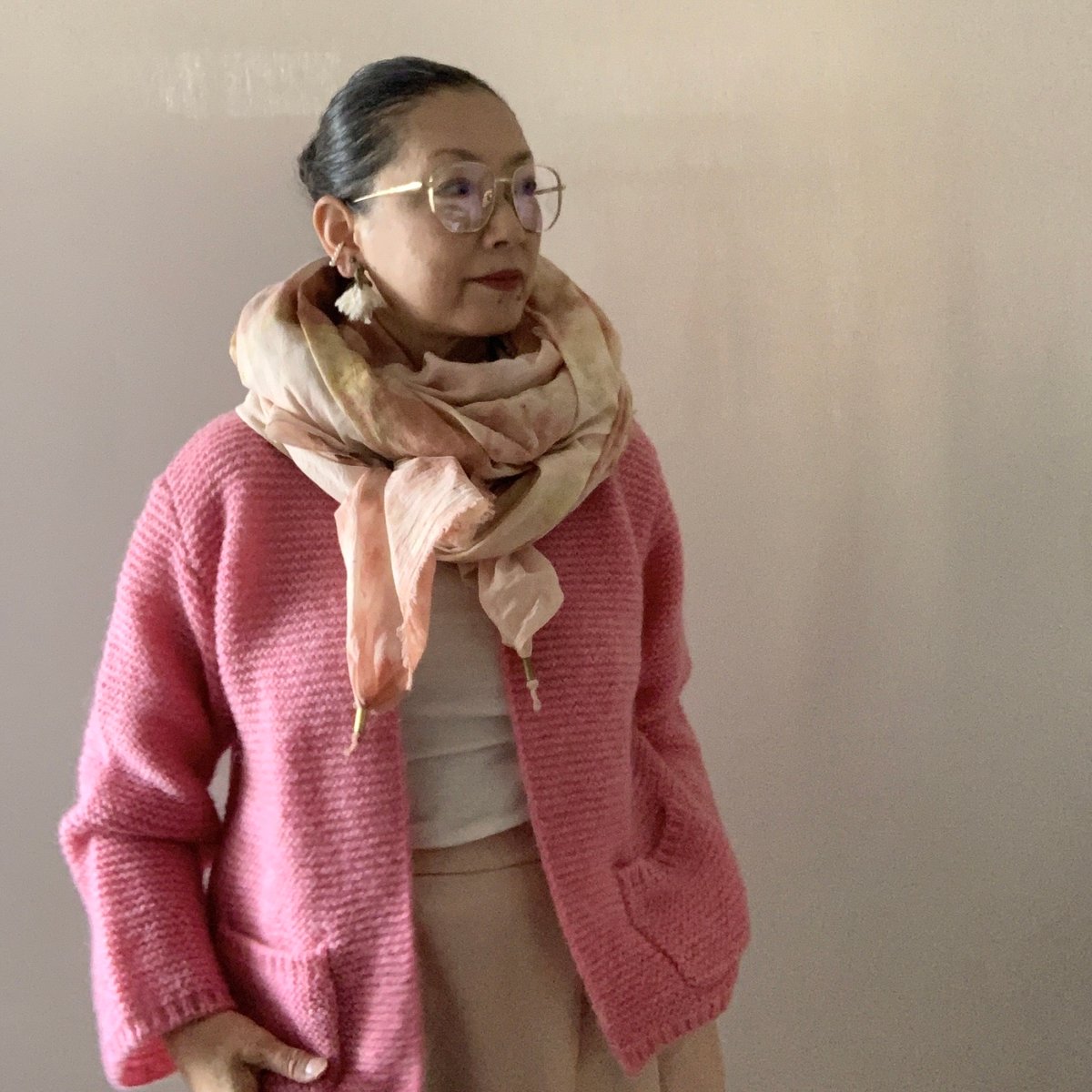 Harriss × Keiko Okamoto / 付衿＆カーディガン | Pili ON LINE