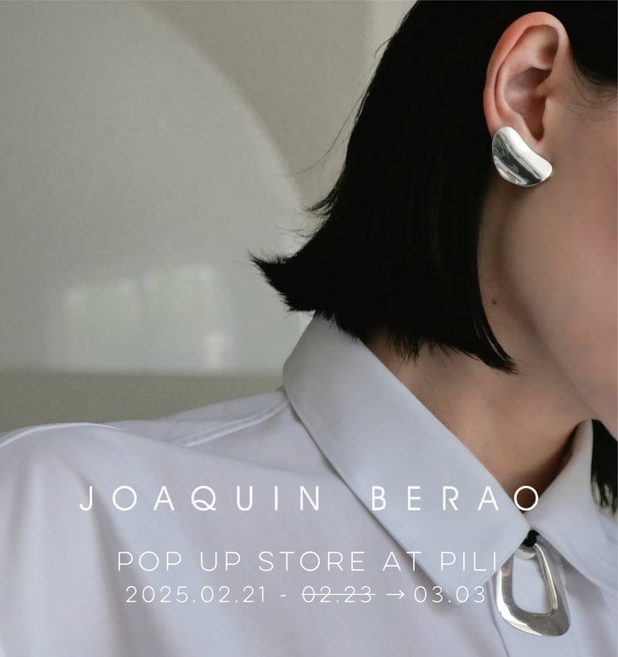 ホアキンベラオ ピアス Earrings LINEA Silver 09