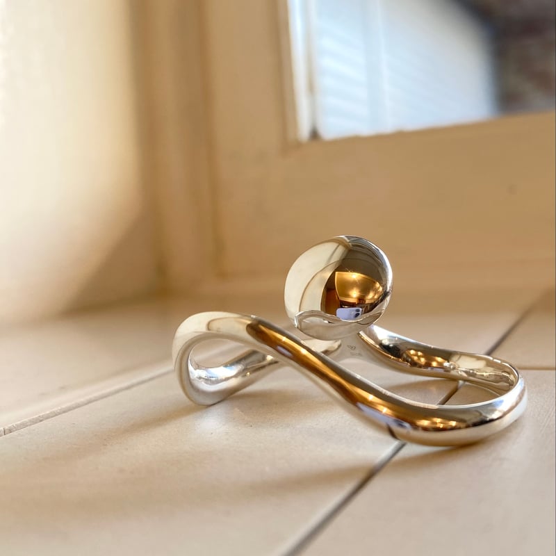 CALLMOON コールムーン　Slow wave ring 5号 CALLMOON | Moon and Ocean ring | Pili ON LINE CALLMOON コール