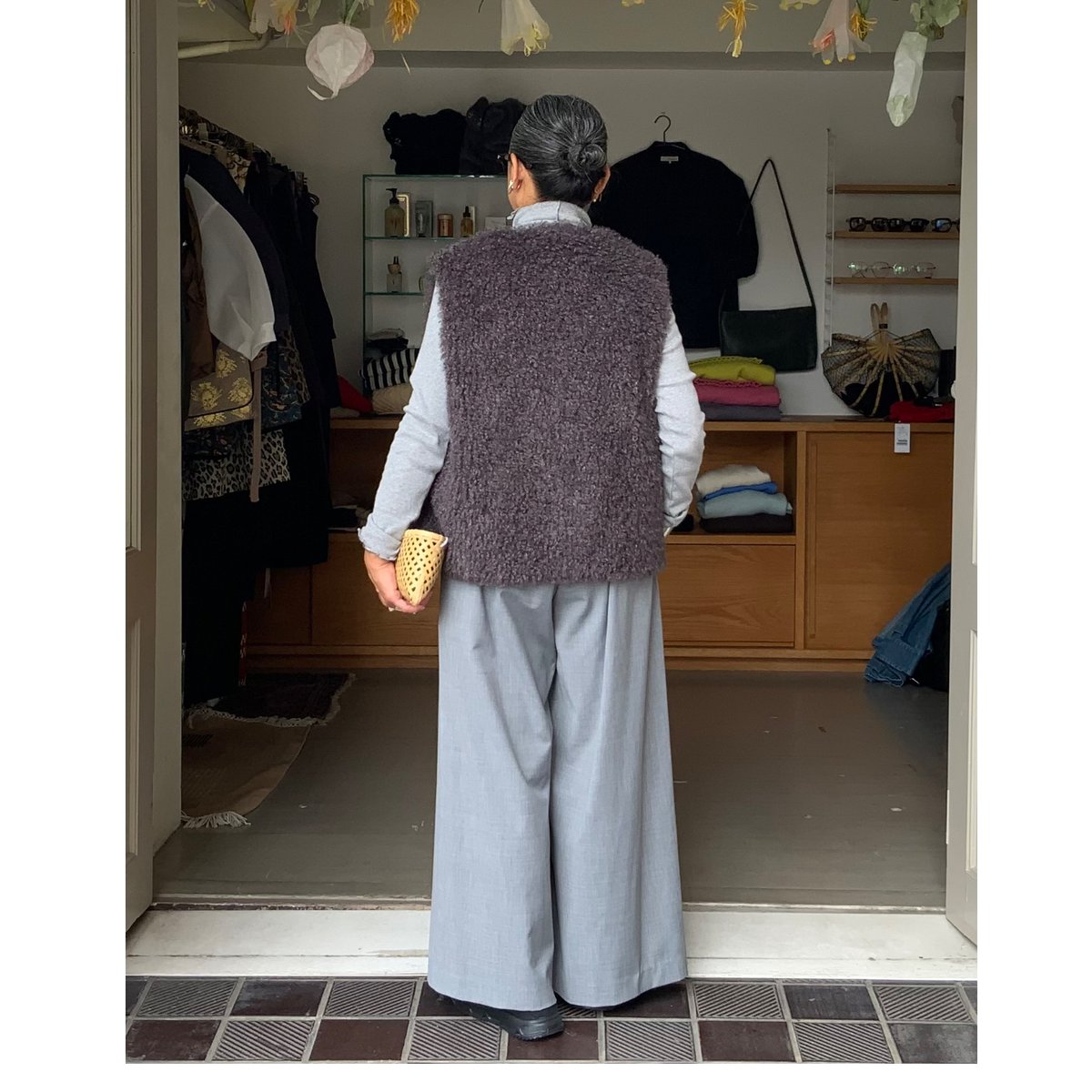 Harriss × Keiko Okamoto / ワイドパンツ | Pili ON LINE
