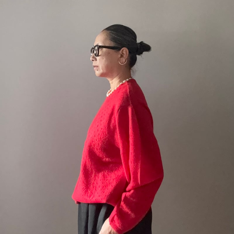 TOWAVASE / panier de fleurs カシミヤニット | Pili ON