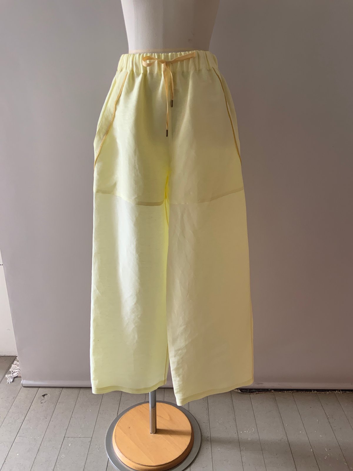 uryya / Linen  Silk  Lined  Pants | Pili ON LINE