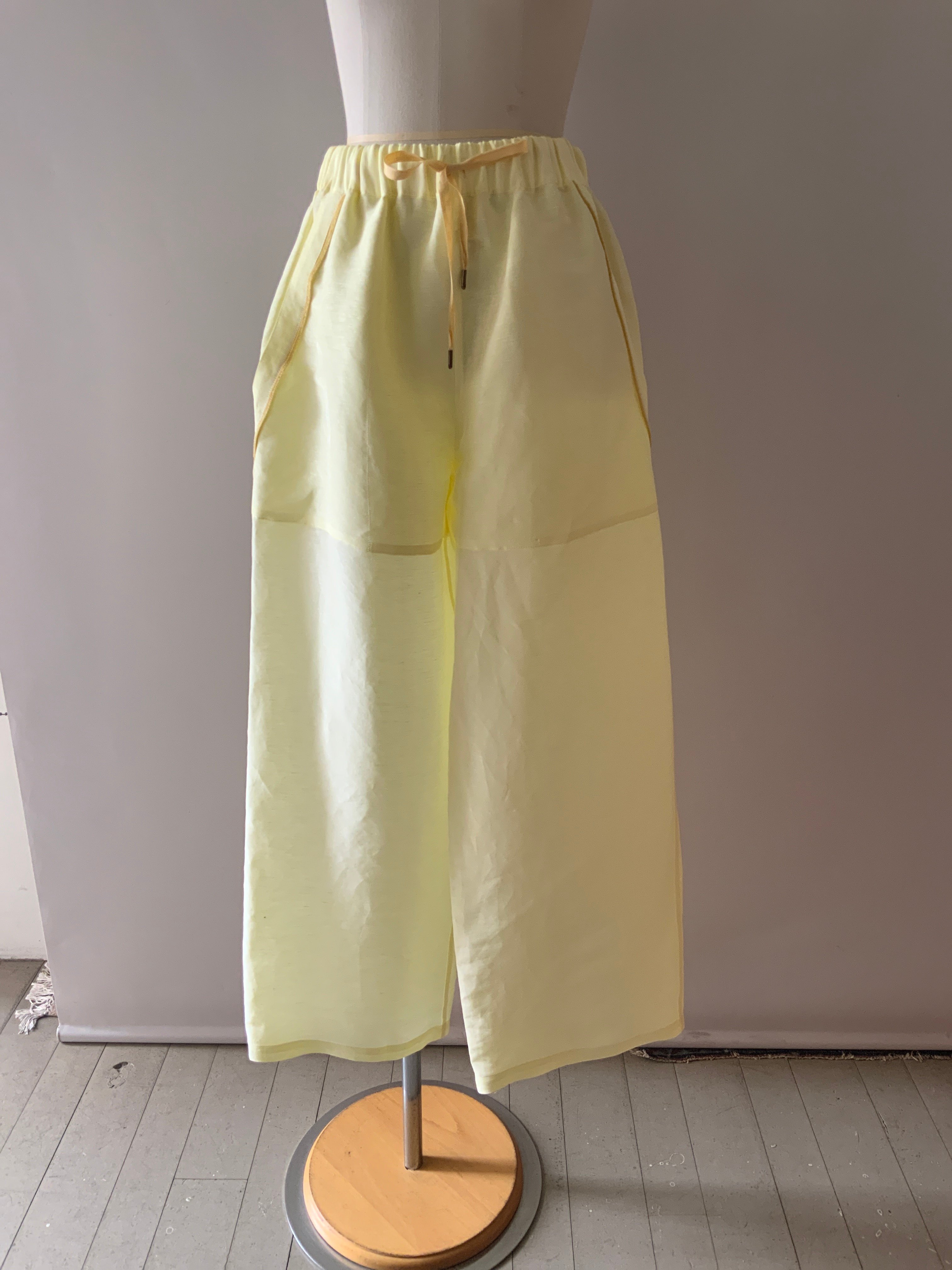 uryya / Linen  Silk  Lined  Pants | Pili ON LINE
