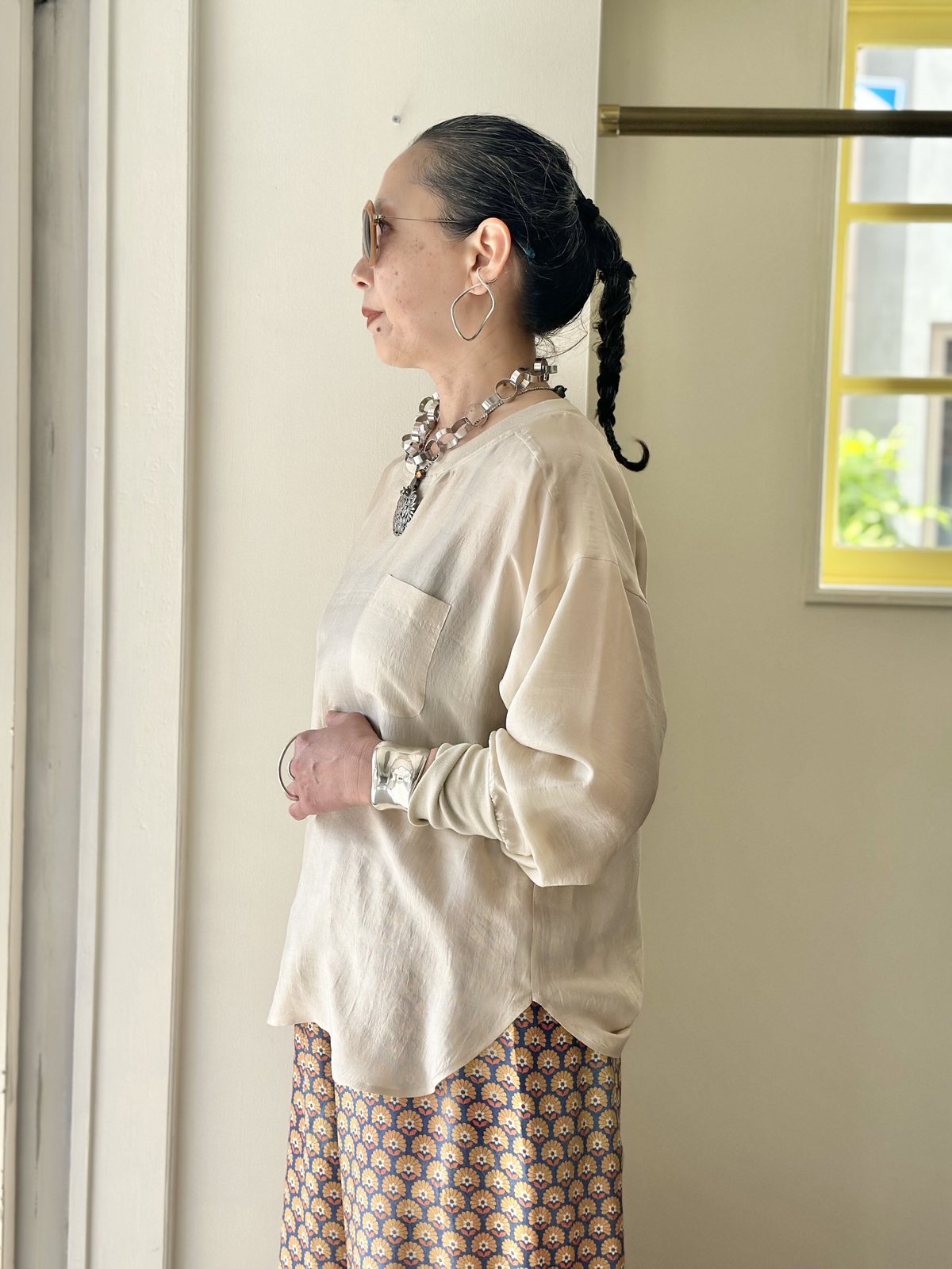 uryya / Silk Rib Tops | Pili