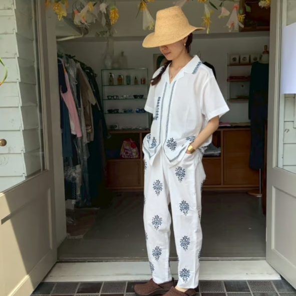 パンツ archi cottn pile pants ARCHI COTTON PILE パンツ（その他パンツ）｜FRAMeWORK