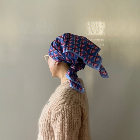 BLOCK SHOP スカーフ / Supermoon Square Scarf
