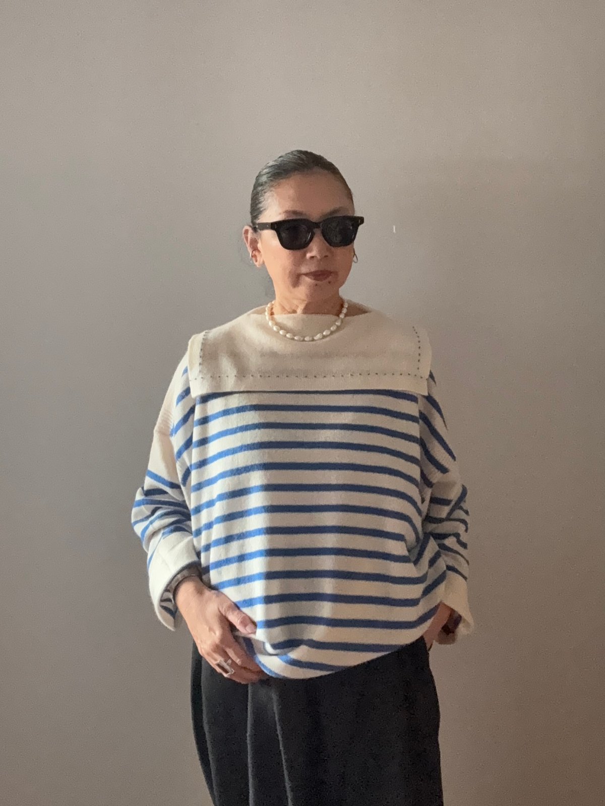 TOWAVASE / Basque セーラーニット | Pili ON LINE