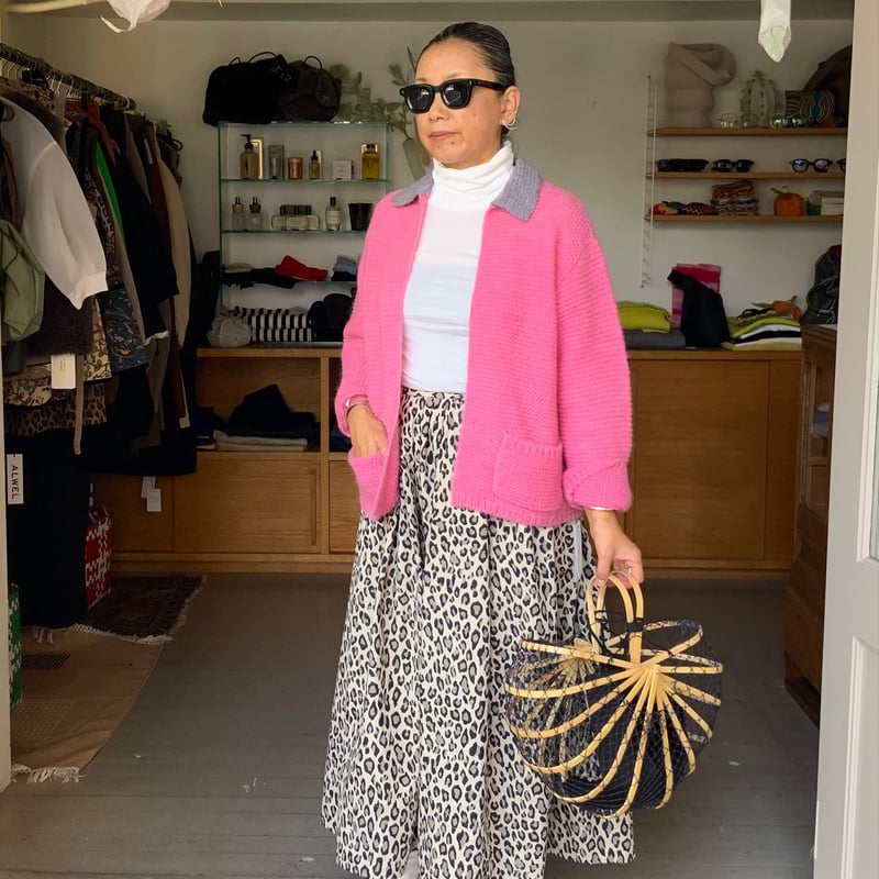 Harriss × Keiko Okamoto / 付衿＆カーディガン | Pili ON LINE