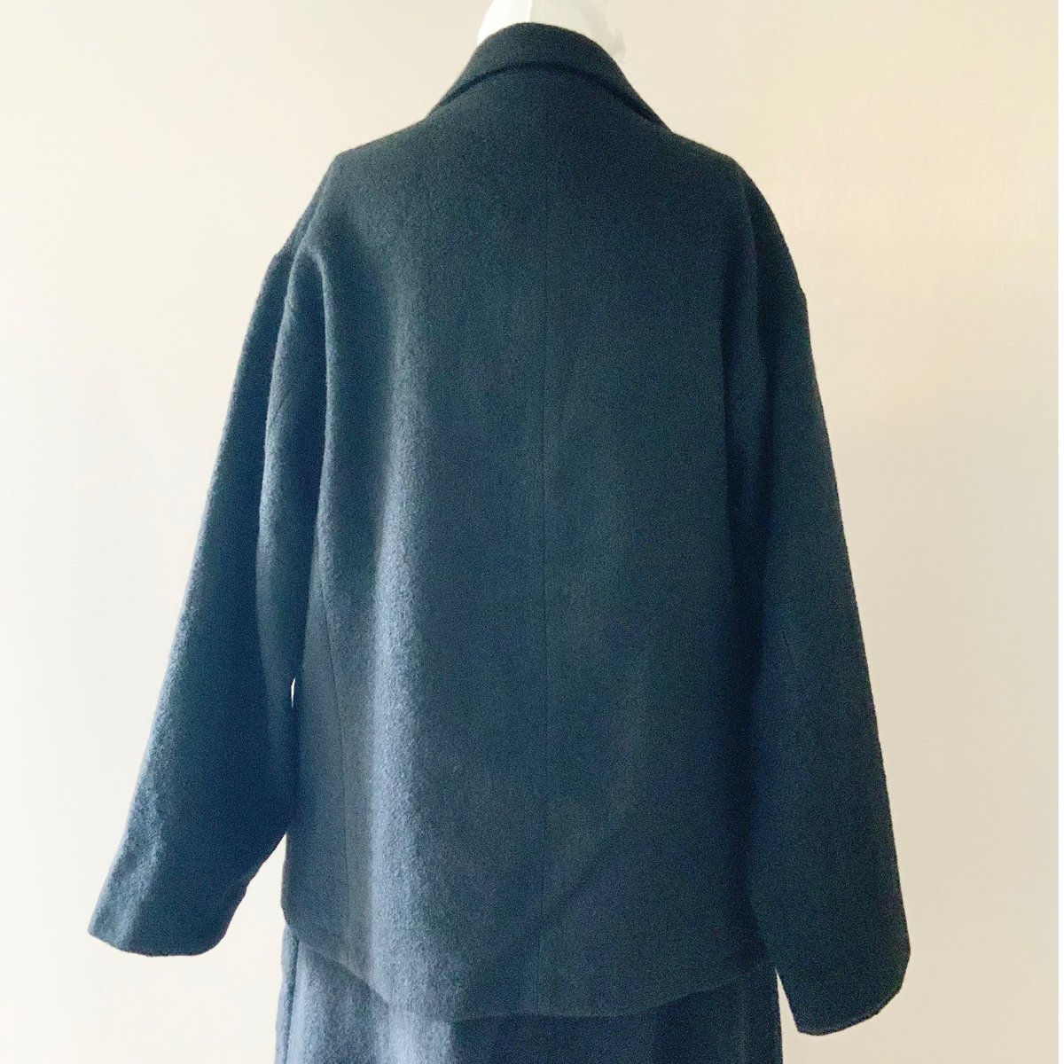 honnete / Short Coat Jacket（Black） | Pili ON LINE