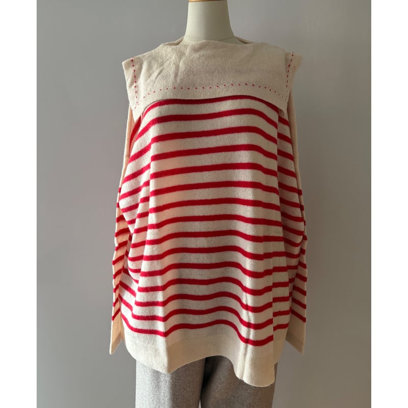 TOWAVASE / Basque セーラーニット | Pili ON LINE