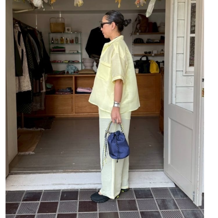 uryya / Linen  Silk  Lined  Pants | Pili ON LINE