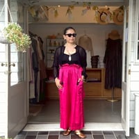 Tabrik / C/Silk satin pants