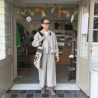 Harriss × Keiko Okamoto / 付衿＆カーディガン | Pili ON LINE