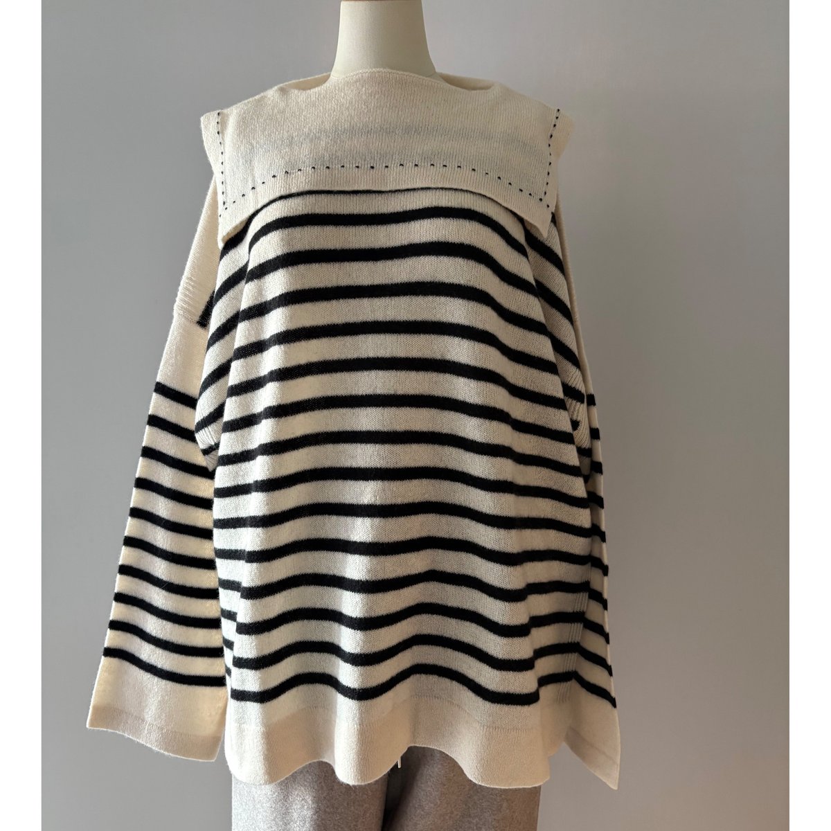 TOWAVASE / Basque セーラーニット | Pili ON LINE