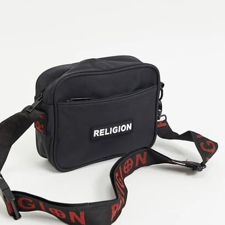 Religion レリジョンcross body bag with logo strap in