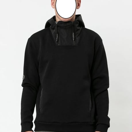 RELIGION KNIGHT HOODIE BLACK