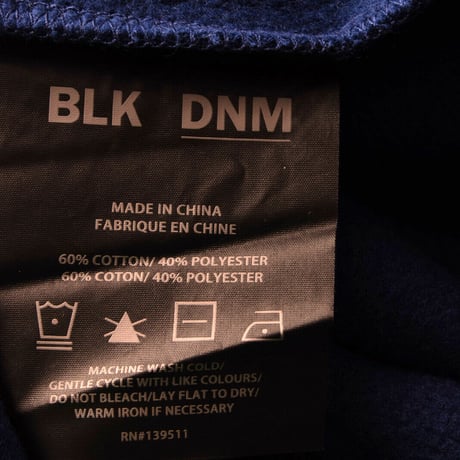 BLK DNM CREW SWEAT