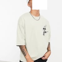ASOS Dark Future oversized t-shirt with small chest logo