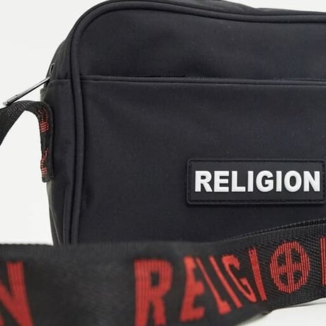 Religion レリジョンcross body bag with logo strap in