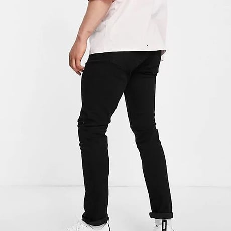 Bolongaro Trevor knee panel skinny fit jeans