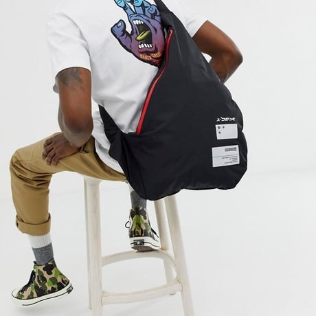 ASOS DESIGN body harness backpack in