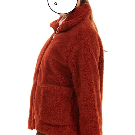 TOPSHOP ボアfリースSherpa Teddy Coat Size