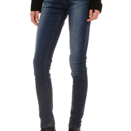 8 Jeans  Stretch Blue Faded Effect Zip Fly Fit Made in Italy