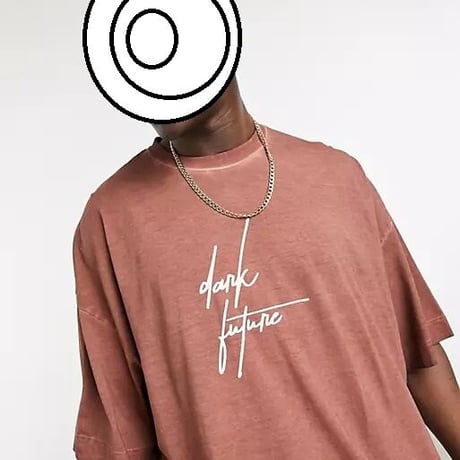 ASOS Dark Future oversized t-shirt