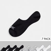 French Connection 7 pack invisible socks