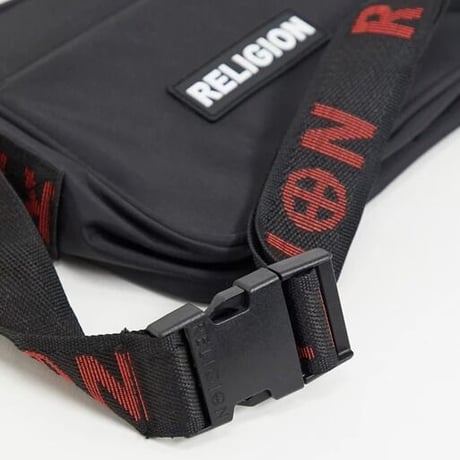 Religion レリジョンcross body bag with logo strap in