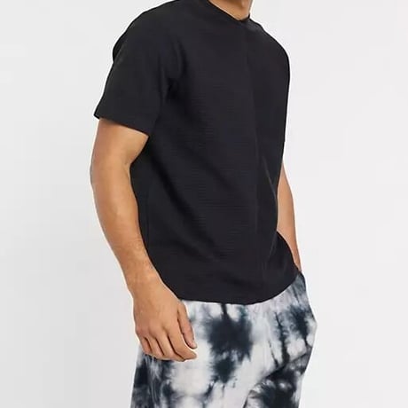 Bolongaro Trevor textured mock neck t-shirt