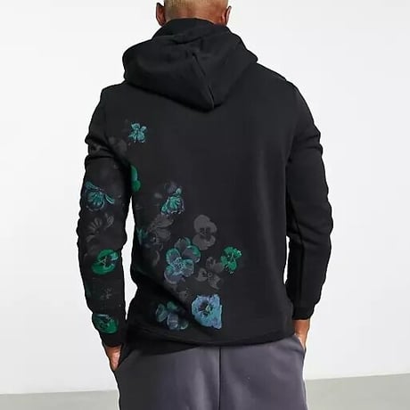 Bolongaro Trevor hoodie with print in black