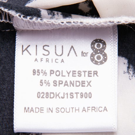 KISUA AFRICA By 8 Satin Peplum Top
