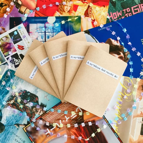 A NOTEBOOK AND MOVIES (zine#2)