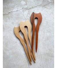 【kost kamm】wood-hairstick comb