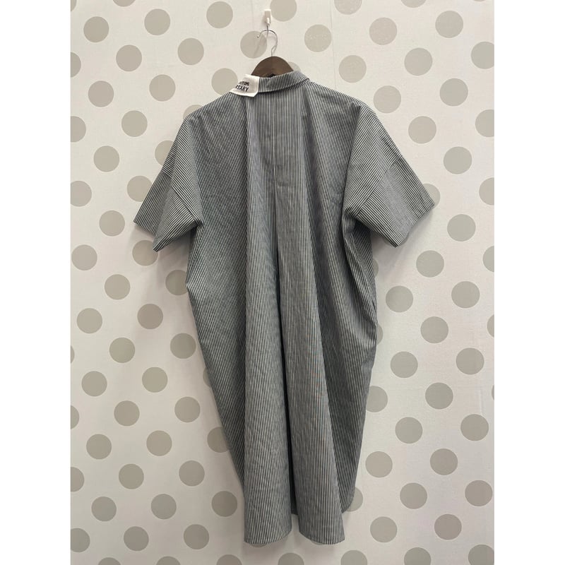 MORIyumi.ワッペン付きシャツワンピース.H1083 | キャンディキャンディ