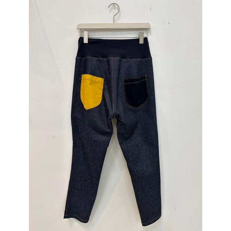 デニム　ジーンズ　もりゆみ　MORI yumi ヨーヨーパンツ デニム ジーンズ もりゆみ MORI yumi ヨーヨーパンツ