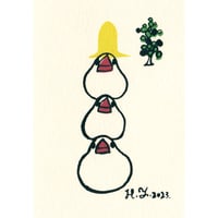 山田博之「昭和プリンアラモード」原画 hiroyuki yamada