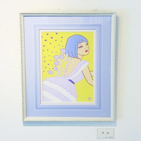 竹井千佳「満開」/ 原画　chika takei