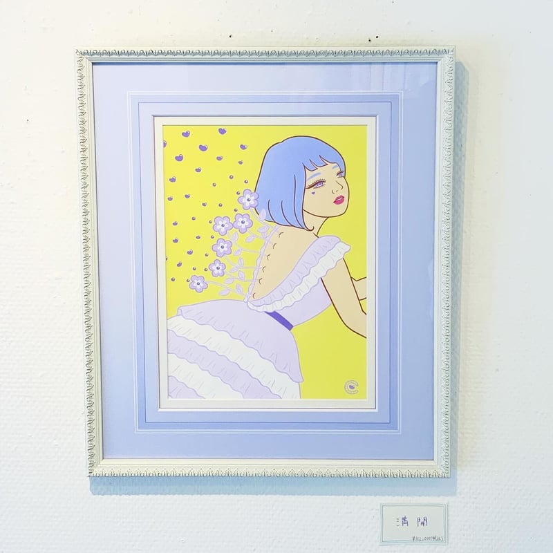 竹井千佳　原画 竹井千佳「満開」/ 原画 chika takei | SPACE YUI online shop