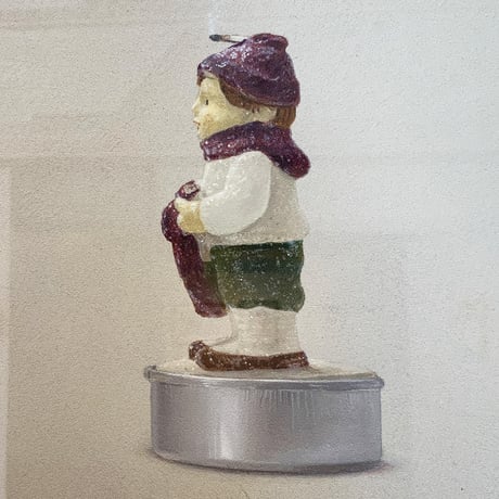 チカツタケオ「ワタシ馬が好き。シュッ…」原画  chikatsu takeo