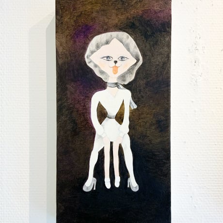中村幸子「イスになるジャンプスーツ」  原画作品