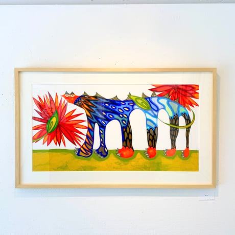 木村晴美「ダリア」原画