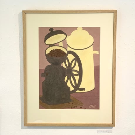 川上和生「コーヒータイム」原画作品