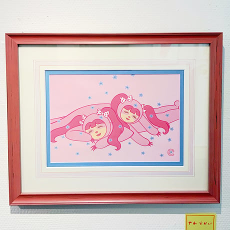 竹井千佳「やわらかい」/ 原画　chika takei