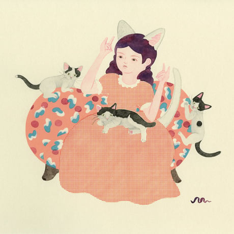 水沢そら「sofa #2」sora mizusawa 原画
