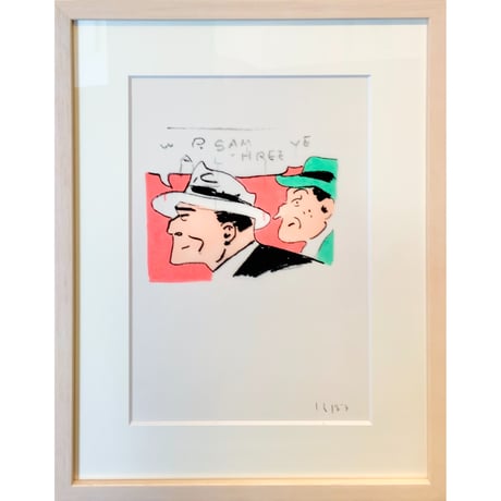 南伸坊「ウォーホル」原画